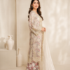 mint pistachio printed silk