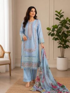 Â sky blue Embroidered Suit Cotton 3-Piece Suit screenshot 2026 06 06 170124